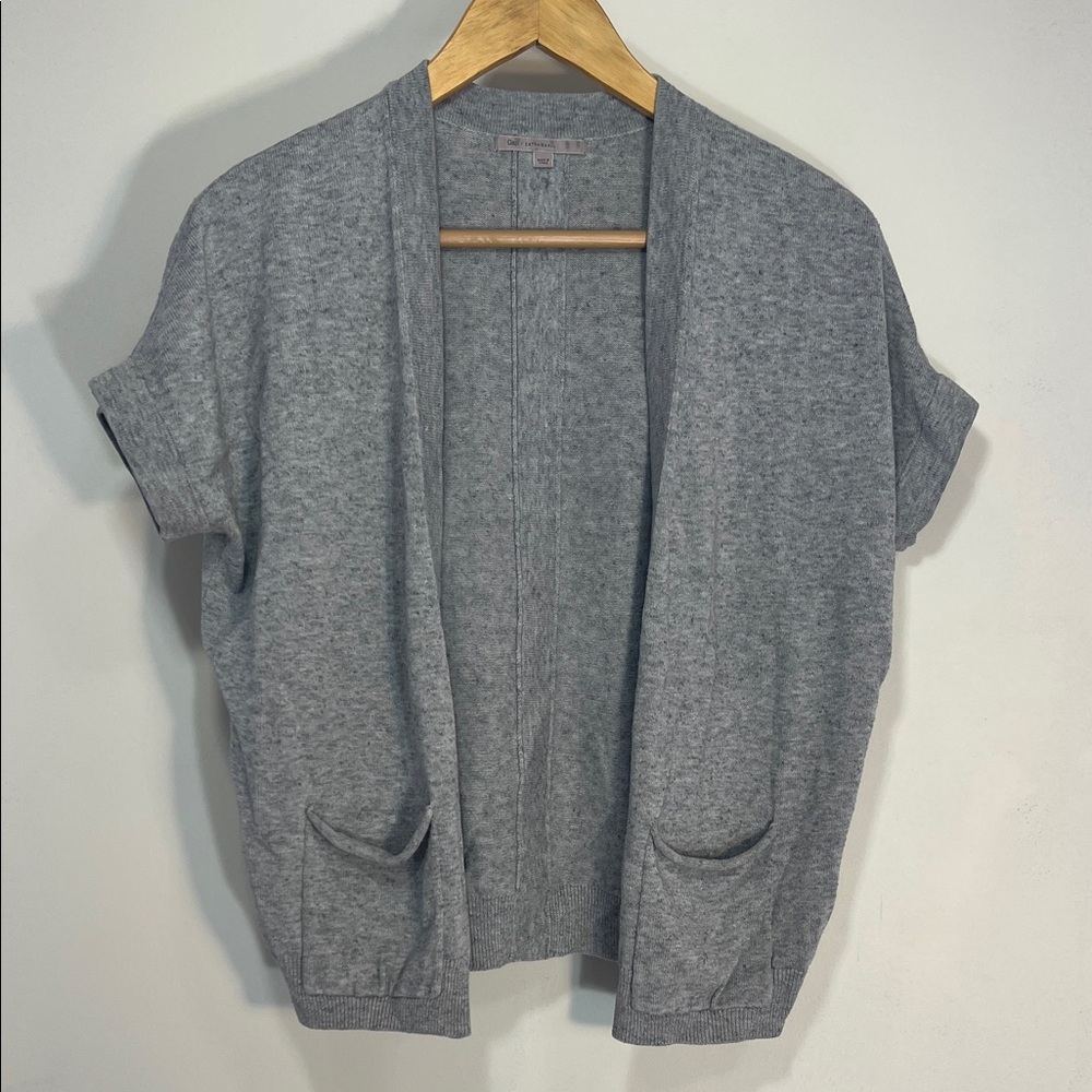 GAP Women's Heather Gray Cardigan